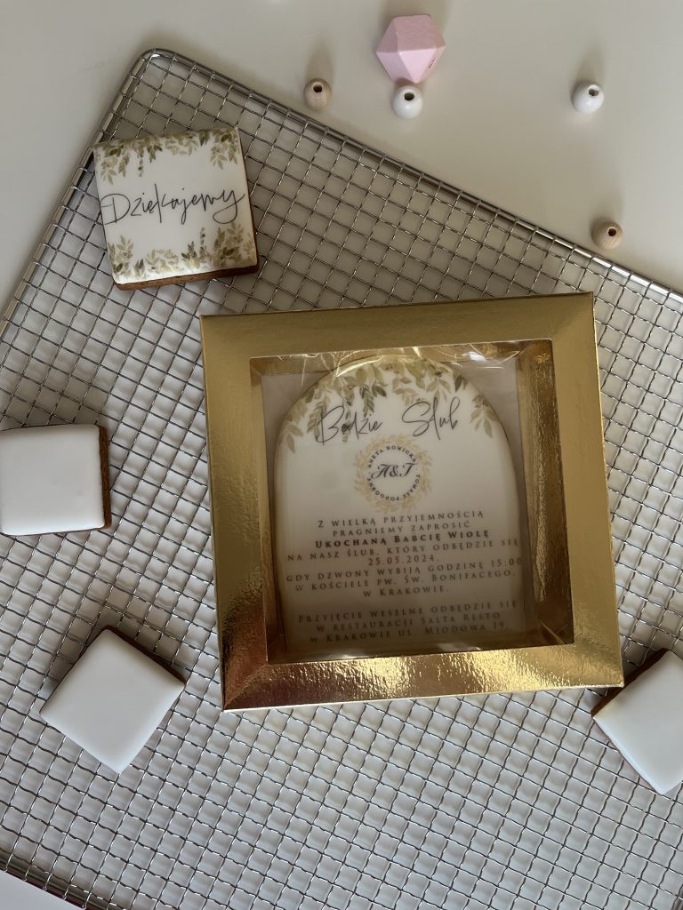 zaproszenie w kartoniku